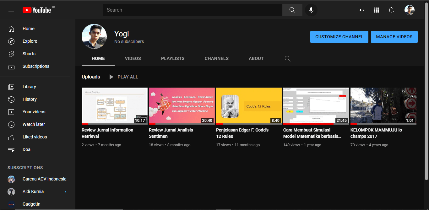 Yogi Adam F